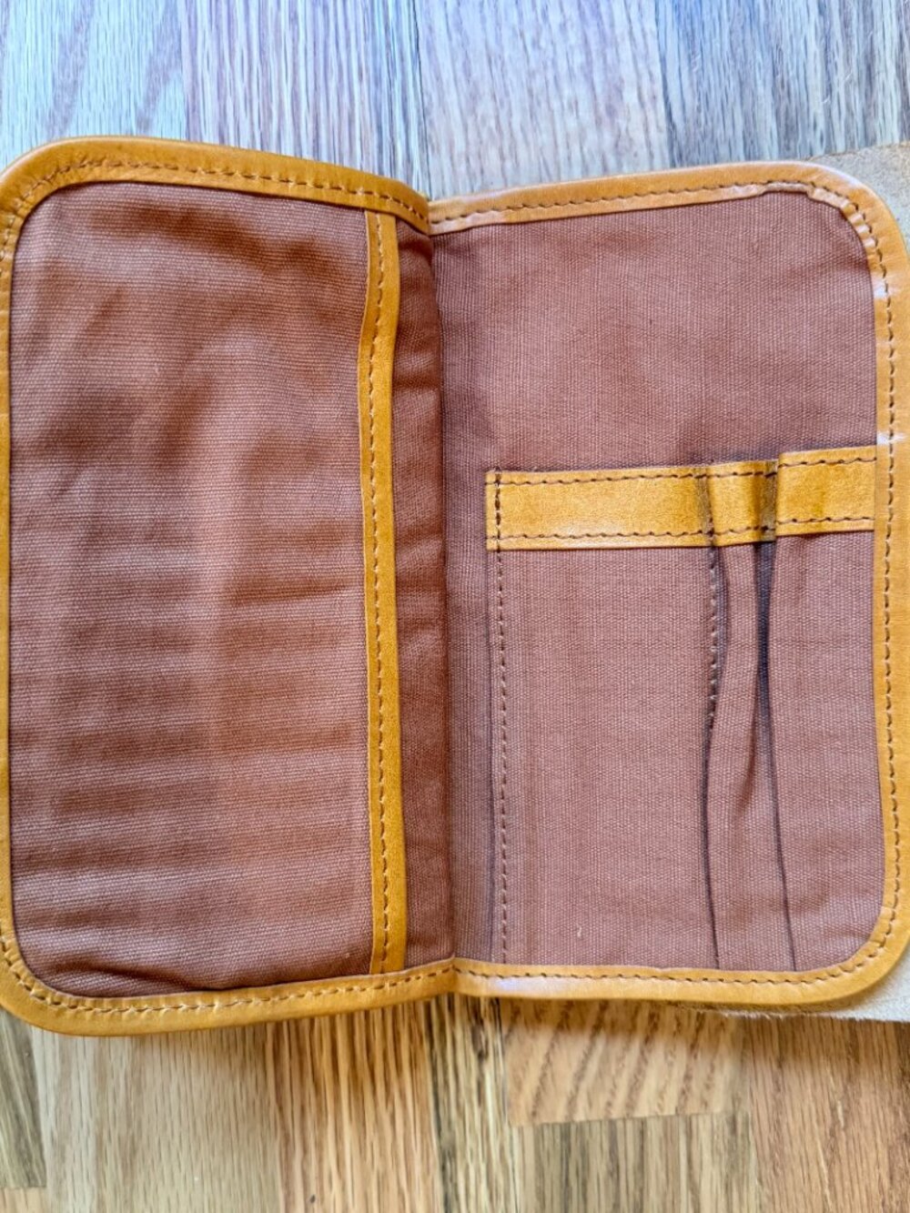 Old Trend wallet - "Nomad Organizer" - Chestnut Brown - new without tags - Picture 5 of 8